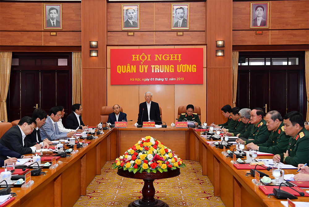 Một số hình ảnh hoạt động của các đồng chí lãnh đạo Quân ủy Trung ương, Bộ Quốc phòng năm 2019

